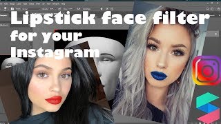 SPARK AR LIPSTICK FACE FILTER