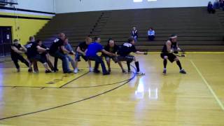 Seniors vs Freshmen Boys - Tug-of-War - Field Day 2010