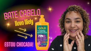 Testei o novo creme da Niely Golde | definição prolongada