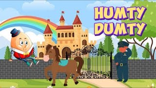 Humty damty| nursery rhymes| kids poems station