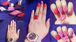 different colour nail paint lagane ka tarika | noor fatima _99 vlogs