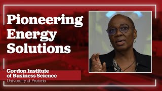 Dr Thembakazi Mali at "Pioneering Energy Solutions to Unlock a Realm of Opportunities"