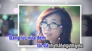 Karaoke Tôi mất người yêu # ST Hồng Vân # NHẠC SỐNG KTV