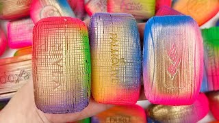 ASMR SOAP★Compilation set★Crushing soap★Cutting soap cubes★FOAM&GLITTER&STARCH★