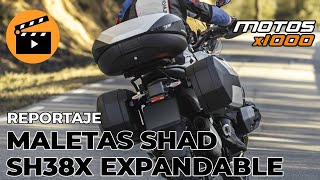 Nuevas maletas SHAD SH38X Expandable| Motosx1000