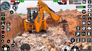 Real off road Simulator 3D - JCBExcavator Driving Game - 3d Android Games #tranding play#jcb