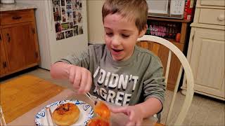 Little Gavin Baby Decorates Halloween Donuts! (Recorded 10/24/2021)