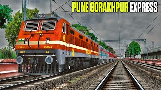 🔴PART 2 LIVE ET WAP4 HAULS : 15030 PUNE-GORAKHPUR EXPRESS VIA LUCKNOW! 🚂| KOPARGAON TO BHUSAWAL MSTS