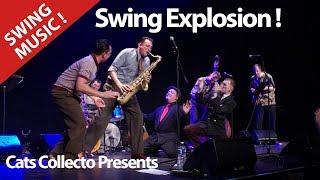 Rock and Roll! Swing Explosion Big band ! Bass-piano ,singers,guitar.Saxophones !Hurryken Production