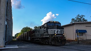 NS AC44C6M 4004 on NS P36 on the SB Line at Rock Hill 8/9/24