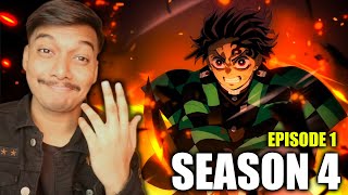 Finally Demon Slayer Season 4 Episode 1 is Here!🔥(Hindi)