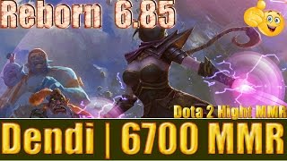 Dota 2 reborn 6 85 Na`Vi Dendi 6700 MMR Templar Assassin Ranked Match Gameplay!