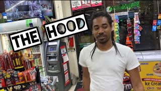 SHOPPING IN THE HOOD