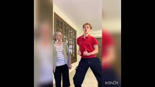 Juliano dançando com sua Avó 😍 #juliano #dança  #viral #famosos #tiktok