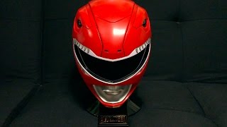 Mighty Morphin Power Rangers Legacy RED RANGER Helmet Unboxing + Review