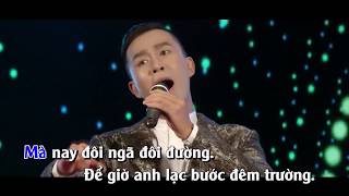 Karaoke Cuộc Tình Đau - Ca sĩ Huỳnh Tân