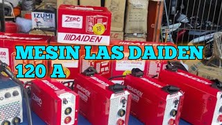 Review Mesin Las Daiden 120 A Daya 900 Wat