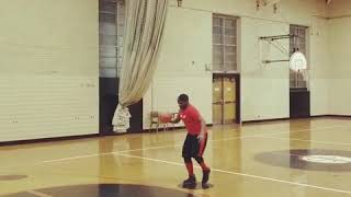 My new dribbling moves to the basket