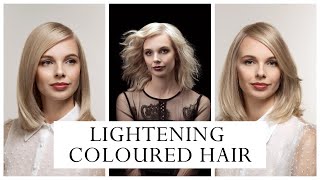 BLECH? PLEASE! | Lightening Coloured Hair | PLEX LIGHTENER