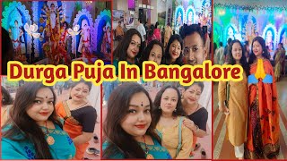 Bangalore Durga Puja 2023 | Maha Ashtami | Durga Puja in Bangalore |Sarjapur Road| Durga Puja vlog