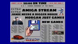 Amiga Stream - Crazy Car 3 / Vigilante / Ziriax / Body Blows / Wonderboy / Paperboy - Turrican 2 AGA