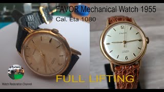 Restoration of a 1955 FAVOR Mechanical Watch