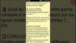 2-Le Bitcoin bitcoin pourraient-ils mourir ? Ruption tiers de confiance ? Des BM de gouvernances ?