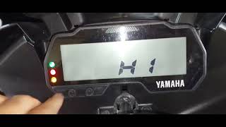 tutorial cara setting jam pada display speedometer motor yamaha r15 | cara menyetel jamdispedometer