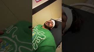 Attack  😱 Aamir Majid in sidhra |Serious injury 😢 💔