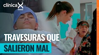 Estos pequeños metieron objetos donde no debían | Clínica X