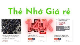 Thẻ nhớ giá rẻ giá chỉ từ 25k, 30k, 45k, 50k usb chính hãng