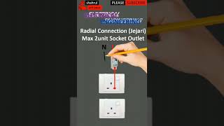 socket outlet @ soket alir keluar #shorts #electrical #electricalengineering #wiring