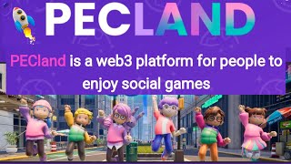 PECLAND is a #web3 platform for people enjoying social party game | play& earn and connect|#socialfi