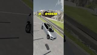 How far can BMW X3 jump Beamng #shorts