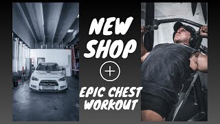 A great chest workout and a new shop in one day?!!