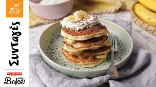 Pancakes banoffee | Easy Bake by Μύλοι Αγίου Γεωργίου