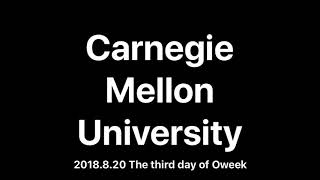 CMU Class of 2022 Orientation Day3 Vlog by Qianou