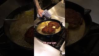 This is how I cook a steak in a cast iron PT 2