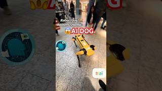 Robotic dog | Boston Dynamic | AI Technology😳😱🤔 wow #shorts #viralvideo #shortsvideo #ai