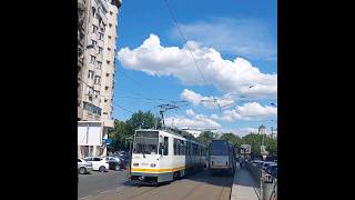 Tramvaiul V3A-93-M-EPC 358 pe linia 40. #tram #greenmobility #bucharest.