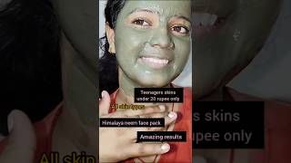 Budget friendly face pack try|get fastival like glow at home|#himalayaneemfacepack #neemfacepack