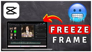 How to FREEZE FRAME Video On CapCut PC - CapCut Tutorial