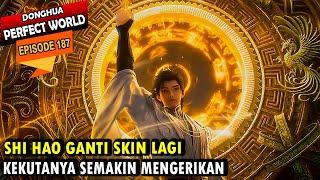 SHI HAO GANTI SKIN MODE DUA ENERGI ABADI - Perfect World episode 187 - Shi hao Episode terbaru