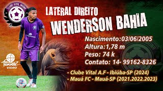 WENDERSON BAHIA - LATERAL DIREITO 2005