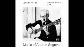 (Andres Segovia, Composer)  Lesson No. 11