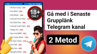 Hur man lägger till telegramgrupplänkar ||  Hur man går med i den senaste telegramgruppen