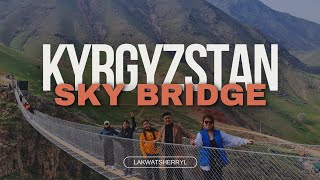 We braved the Sky Bridge in Kyrgyzstan 🇰🇬 | Chunkurchak Gorge