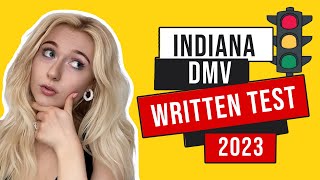 Indiana DMV Written Test 2023 ( 60 REAL TEST Questions with Explained Answers )