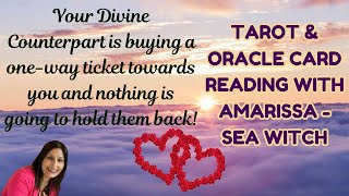 Your Divine Counterpart is buying a one-way ticket and nothing is going to hold them back! ❤️ 🚉🛥☀