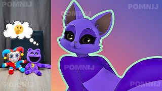 Pomni and Catnap React to Funny Animations about The Amazing Digital Circus and PPT!